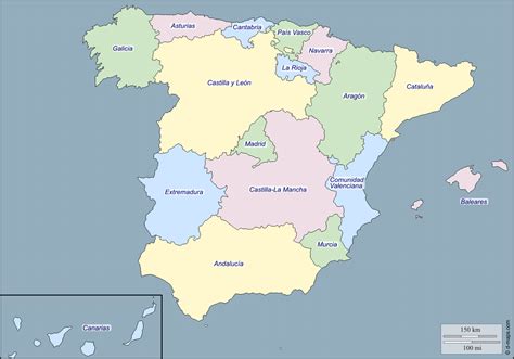 provincies spanje kaarten vogels