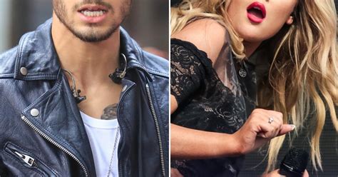 zayn malik caught holding hands with another girl who wasn t perrie edwards