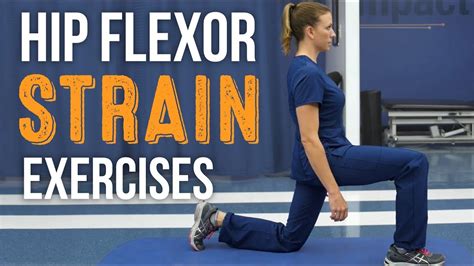 Physical Therapy Exercises For Hip Flexor Strain Exercise Poster