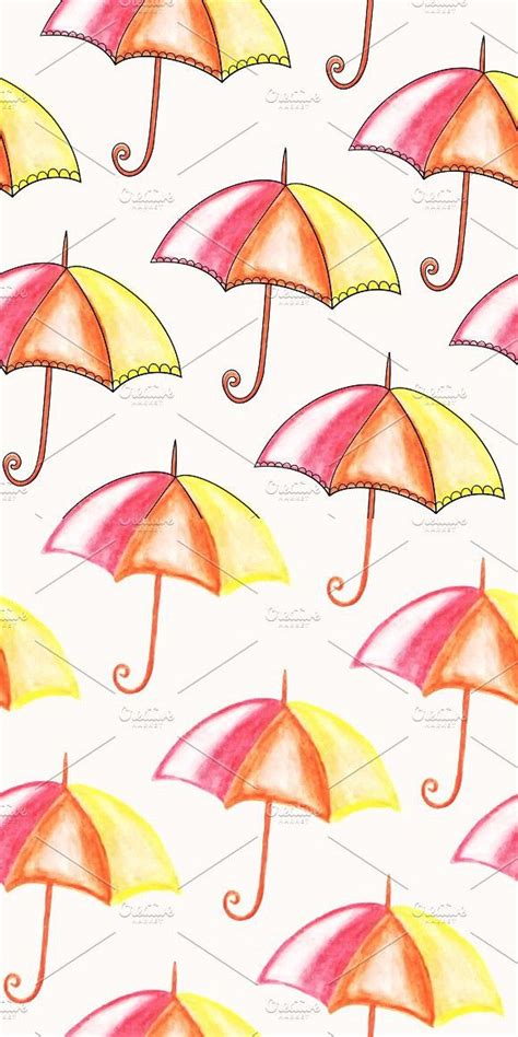 seamless pattern  umbrellas seamless patterns pattern umbrella