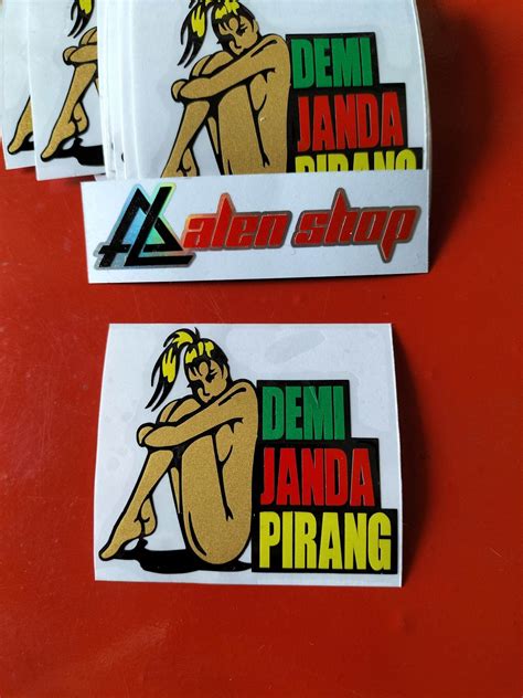 Stiker Cutting Demi Janda Pirang Lazada Indonesia