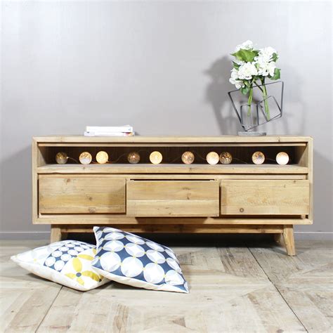 meubles meuble industriel bois massif meuble scandinave