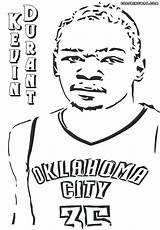 Kevin Durant Coloring Pages Print sketch template