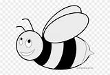 Bee Clipart Coloring Bumble Honey Clipartblack Animal Pages sketch template