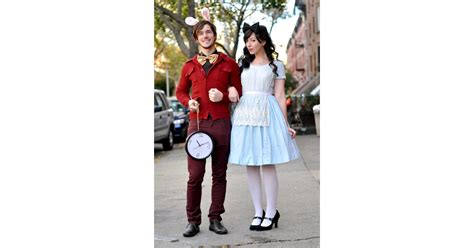 white rabbit and alice in wonderland halloween couples costume ideas 2012 popsugar love