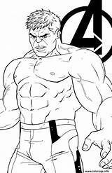 Hulk Endgame Avengers Coloring Jamiefayx Gratuit Uncolored Lineart Paginas sketch template