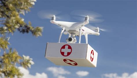 air care study    drones  deliver medicine