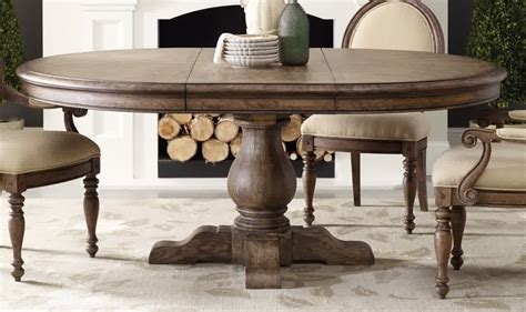 fancy    expandable dining table  mesmerizing  pedestal