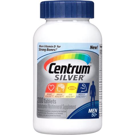 centrum silver men   tablets original   em mercado livre