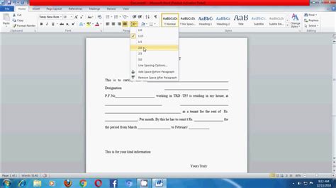 type  letter  ms word ms word tutorial typing  word