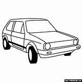Volkswagen Coloring Golf Vw Gti Pages Mki Drawing Van Cars Clipart Thecolor Online Getdrawings Popular sketch template