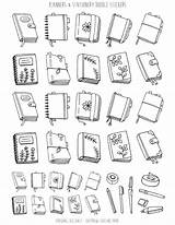 Journal Bullet Cute Planner Drawing Handdrawn Aesthetics Midori Filofax Washi Journaling Doodling Scribble Sketches Visiter Kawaii Ru Shewearsmany Libsts Alene sketch template