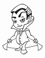 Vampire Coloring Pages Kids Halloween Cartoon Printable Kid Print Clipart Cliparts Colouring Vampires Baby Sheknows Drawing Young Library Fall Attribution sketch template