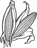 Bestcoloringpagesforkids Corn Clipartmag Kaynak sketch template