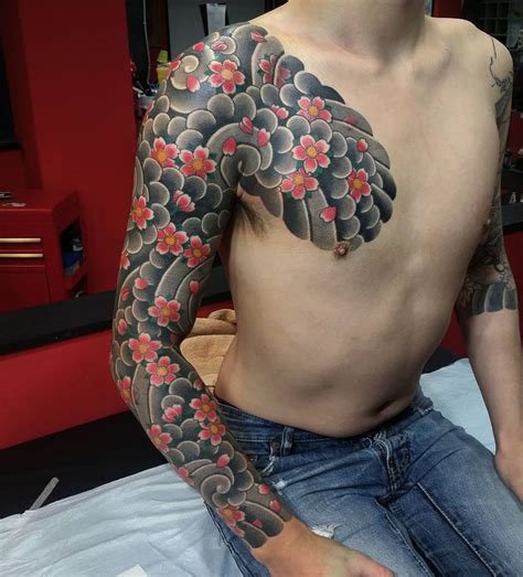 colors  sleeve tattoo irezumi tattoos tattoos arm