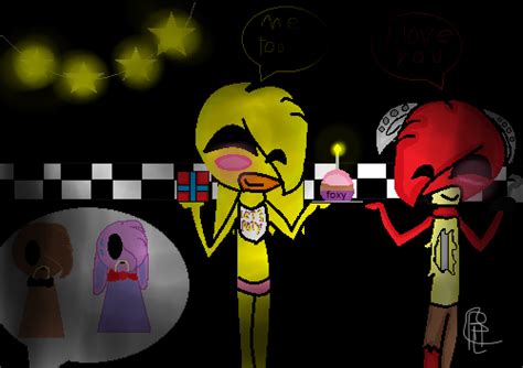 Toy Chica X Foxy By Nidaleefanart On Deviantart