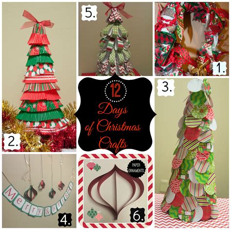 days  christmas crafts day  paper circle christmas tree