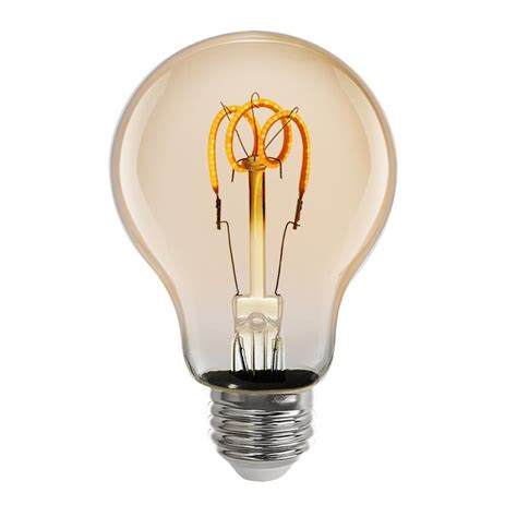 feit electric  watt soft white   dimmable led vintage style light bulb athled