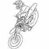 Motocross Coloriage Imprimer Pilote Casque Coloriages Photo1 Colorier Reed Motocros Harmonieux Transporte Saut sketch template