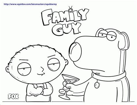 family guy cartoons page   printable coloring pages