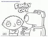 Family Coloring Pages Guy Printable Stewie Dad American Brian Drawings Cartoons Families Drawing Show Print Regular Library Popular Coloringhome Template sketch template