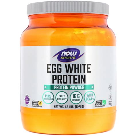 foods egg white protein protein powder  lbs    iherb