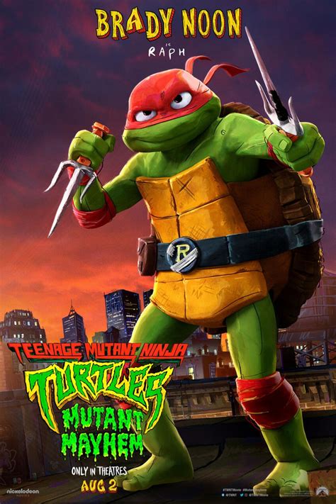teenage mutant ninja turtles mutant mayhem character posters hypebeast