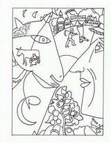 Chagall Matisse Henri Pinturas Handouts Gogh Kleurplaten Livingston Niños Colorier Lezioni Contemporanea Lessons Famosi Coloriages Cubist Artistici Art45 Innovative Quadri sketch template