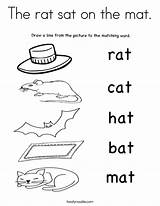 Sat Rat sketch template