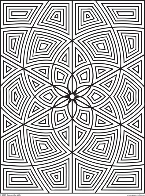 images  geometric printable coloring pages coloring page