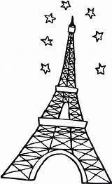 Eiffel Clipartmag Getdrawings Ifle Eiffelturm sketch template