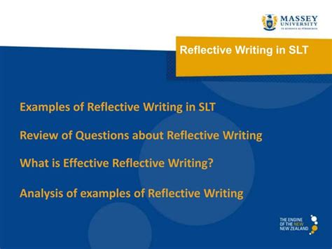 reflective paper guidelines