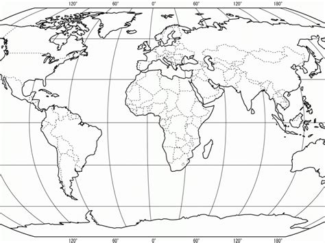 coloring page  world map coloring home
