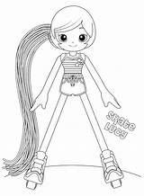 Betty Spaghetty Lucy Skate sketch template