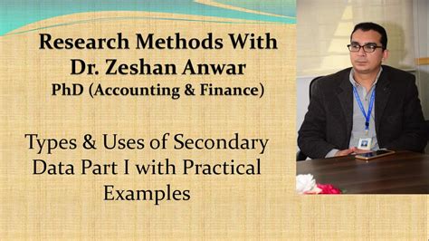 research methods types    secondary data  research