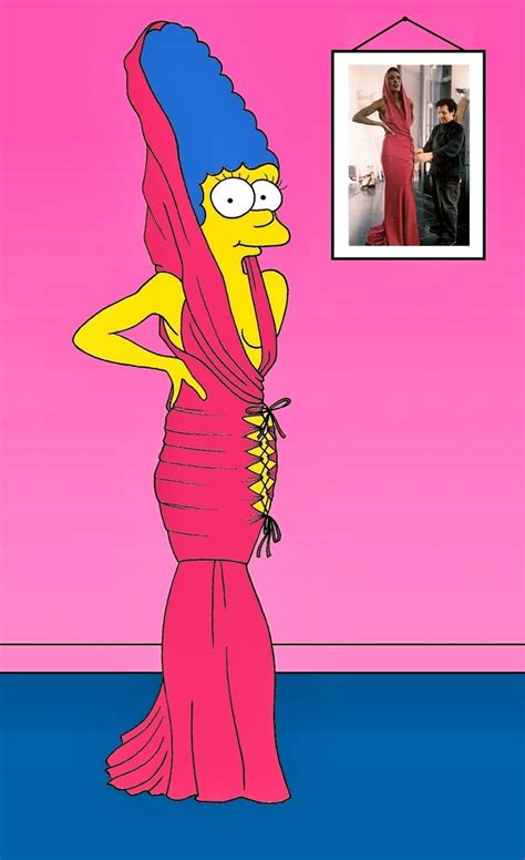 pin by liz espi on cartoons in 2019 the simpsons iconic dresses grace jones