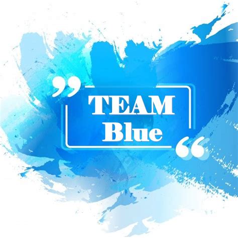 team blue youtube