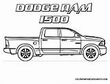 Coloring Truck Pages Ram Dodge Trucks Clipart Kids Book Sheet Color Cars Printable Drawing Ford 1500 American Old Pickup Boys sketch template
