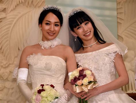 Lesbian Couple Wed Amid Calls To Legalize Same Sex