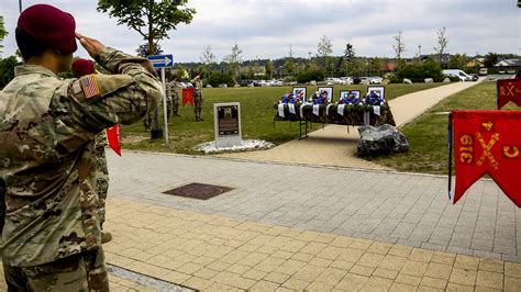 airborne brigade observes memorial day