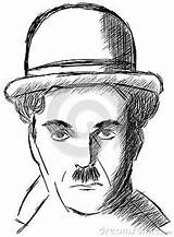 Chaplin Charlie Coloring Pages sketch template
