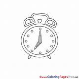 Coloring Pages Alarm Children Economics Sheet Title Coloringpagesfree sketch template