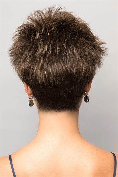 voluminous spiky cut short hairstyles