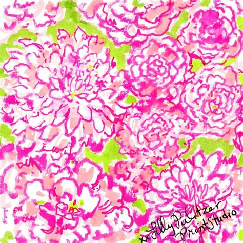 Pink About It Lilly5x5 Lily Pulitzer Painting Lilly