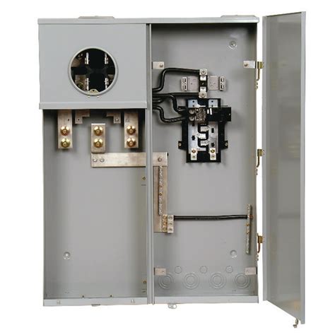 siemens  amp  spaces  circuit outdoor main breaker meter combo load center   breaker