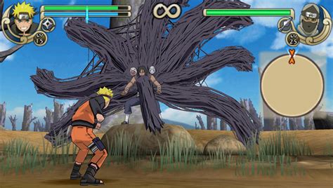 naruto shippuden ultimate ninja impact screens show  ton  fighting