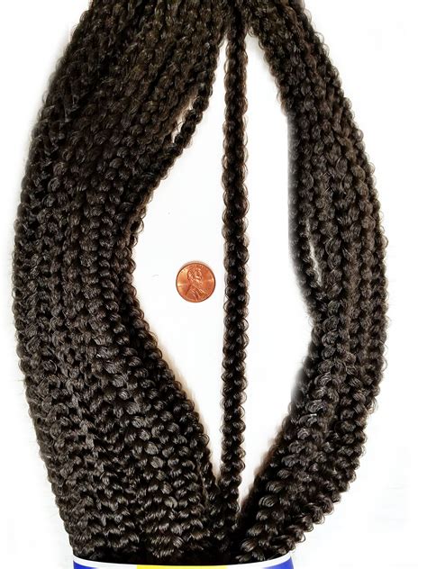 Small Box Braids Freetress Synthetic Crochet Braid Hair Pre Looped Ebay