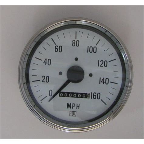 garage sale  programmable electric speedometer white