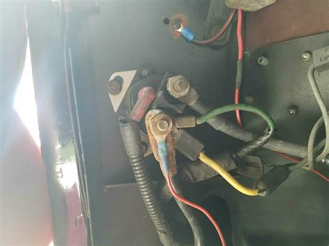 ford ranger starter ground wire wiring questions