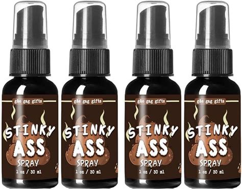 4 Pack Stinky Ass Fart Spray Prank Smells Like Ass Spray